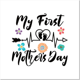 My First Mothers Day family Posters and Art